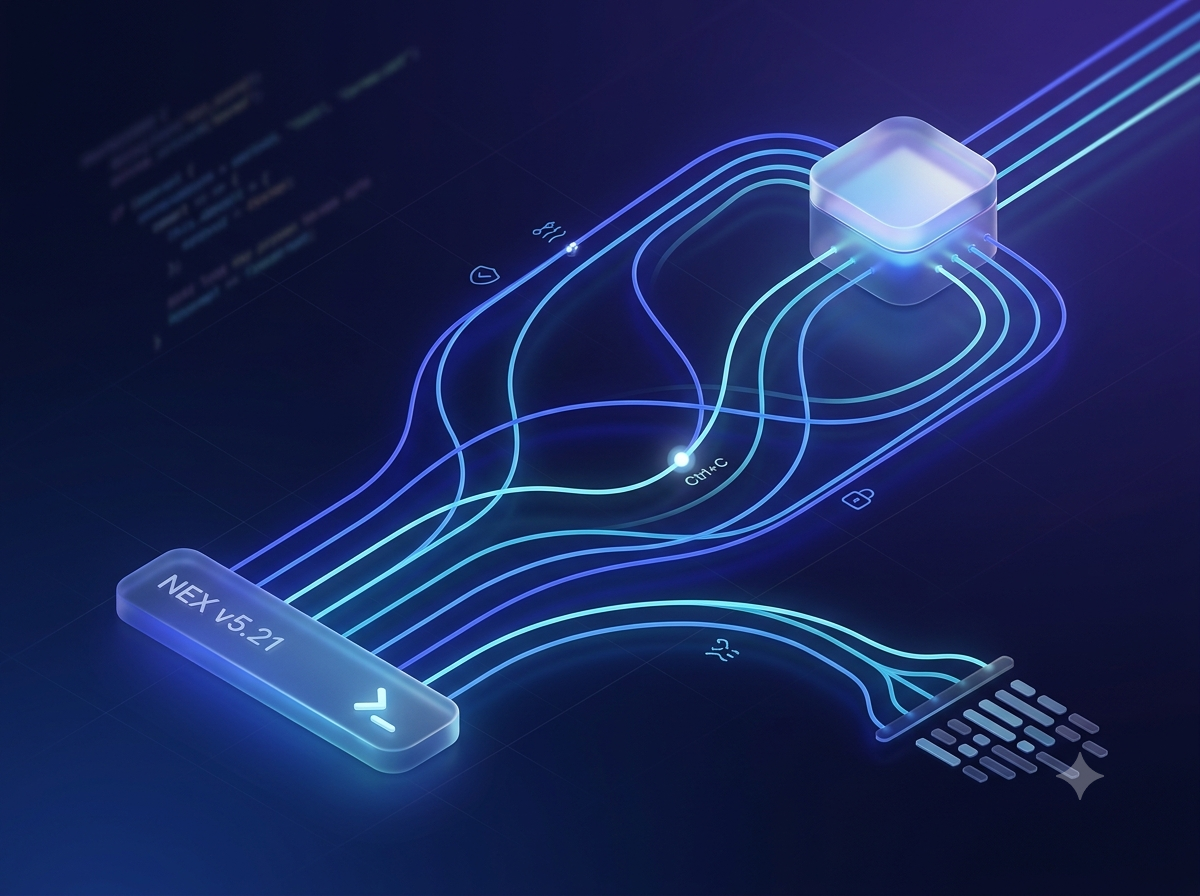 NEX v5.21 is out now: Smoother Control Flows
